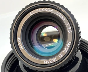 Late [NEUWERTIG mit Tasche] Nikon EL-Nikkor 50mm F2.8 N Vergrößerungsobjektiv M39 aus JAPAN - Bild 1 von 10