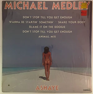 ASHAYE - MICHAEL JACKSON MEDLEY - 1984 MEXICAN 12" SINGLE CUT OUT SEXY COVER - Picture 1 of 4