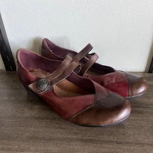 Cobb Hill von New Balance Größe 8,5 M Petra Mary Jane bequeme Schuhe gebraucht, in einwandfreiem Zustand rotbraun - Bild 1 von 8