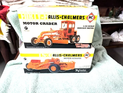 Allis Chalmers TS300 Cable Operated Motor Scraper & Forty-Five Motor Grader - Image 1 of 4