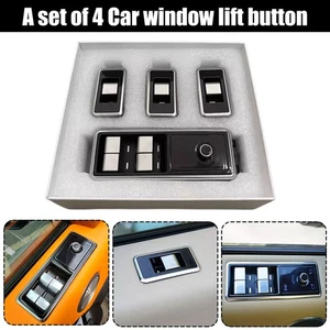 Car Window Digital Switch Upgrade For Range Rover L405 13-17 L494 L462 Facelift - Picture 1 of 11