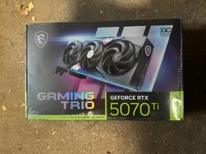 NEU MSI NVIDIA GeForce RTX 5070 Ti Gaming Trio OC - Sofort lieferbar, schneller Versand - Bild 1 von 3