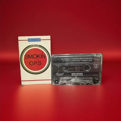 BOB SEGER SMOKIN' O.P.'S Classic Rock Cassette Tape - Image 1 of 3