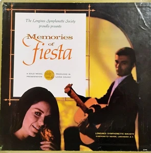 5X LPs VINTAGE Records 33 rpm Vinyl MEMORIES OF FIESTA NOSTALGIC Longines - Picture 1 of 13