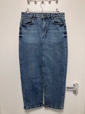 Kaffe Jeansrock Maxirock Gehschlitz vorn Größe 40 - Bild 1 von 3