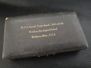 Watchmaker's Estate W.H.S. Surtido de joyas rubí tren especial siglo XIX - Imagen 1 de 4