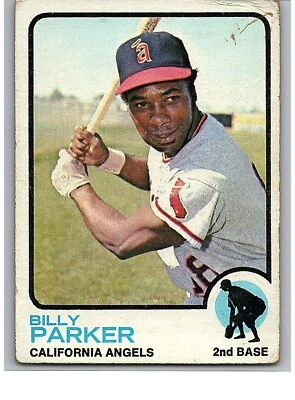 1973 Topps Baseball Card Single - #354 Billy Parker - Image 1 of 2