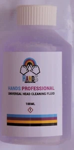 Manos de 100 ml Cabeza de impresora de botellas profesional Uso de líquido de limpieza en la impresora HP - Imagen 1 de 1