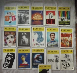 Broadway Playbill musicals choice of show from lot 2001 - 2012 - Picture 1 of 41