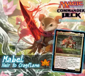 Mabel, Heir to Cragflame MTG EDH Commander Deck | Boros Equipment! - Picture 1 of 8