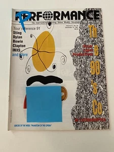 Performance Magazine Ozzy Osbourne December 13, 1991 NM - Imagen 1 de 19