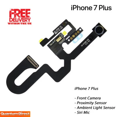 iPhone 7 Plus Front Camera Siri Mic Light Proximity Sensor Flex Replacement NEW - Image 1 of 3