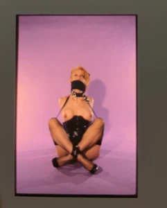 Vintage Nude 35mm Transparency Slide of Pinup Pretty Girl Model N8397 - Picture 1 of 1