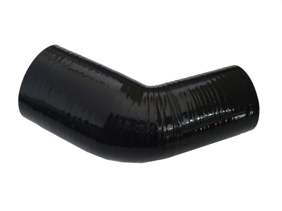 45° DEGREE REDUCER SILICONE ELBOW TURBO INTERCOOLER RADIATOR BOOST COOLANT HOSE - Image 1 of 1