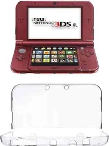 Clear Crystal Hard Shell Protective Case Cover for New 2015 Nintendo 3DS XL LL - Picture 1 of 7