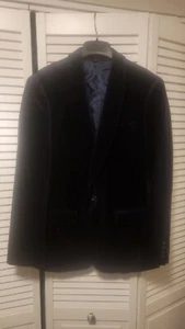 J Crew Ludlow shawl-collar velvet blazer K1528 Navy 40R - Picture 1 of 4