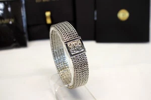💥PULSERA CLÁSICA JOHN HARDY .925 de Plata de Ley con BOLSA Y Folleto 7.75"💥 - Imagen 1 de 13