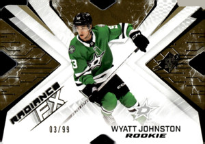 2022-23 SPx Radiance FX Gold #RFX76 Wyatt Johnston /99 - NM-MT