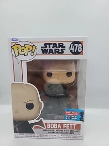 Funko Pop! Vinyl: Star Wars BOBA FETT 2021 NYCC Fall Convention Shared Exclusive - Picture 1 of 18