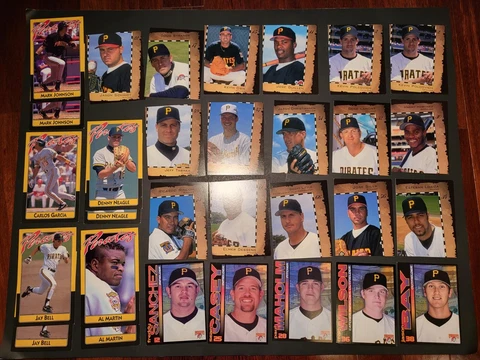 Pittsburgh Pirates postcard Lot of 30 Team Issued MLB Baseball Cover