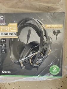 Plantronics - RIG 500 PRO HX Gaming Headset for Xbox One - Black - NEW™ - Picture 1 of 2