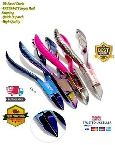 Toe Nail Clippers Cutters Nipper Chiropody Podiatry Heavy Duty Thick Nail Fungus - Picture 1 of 11