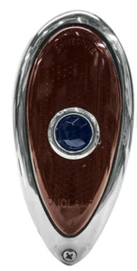 1938 1939 Ford Taillight Assembly Hot rod Rat Fink Blue Dot Tale Talelight Each - Foto 1 di 2