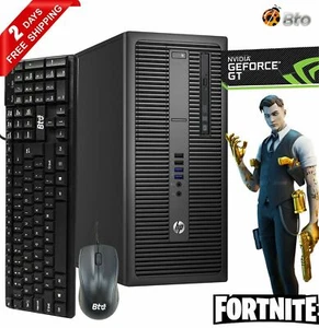 HP G2 Gaming PC Computer Core i5 6th 16GB 1TB NVIDIA GT Wi-Fi Desktop Windows 11 - Picture 1 of 11