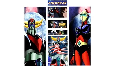 Stickers Goldorak Universel Pour Borne d'Arcade - Photo 1/2