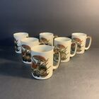 Set Of 6  Vintage Mushroom Coffee Tea Mug Cup Cottage / Fairy Core Boho Retro