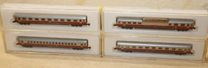 Märklin mini-club Spur Z, Personenwagen 8724, 8725, 8728, 8734 - Bild 1 von 4