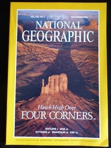 National Geographic SEPTEMBER 1996 Birthday month idea SCOTLAND Gaza TARANTULAS - Picture 1 of 2