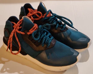 Adidas Tubular Runner Mens 9.5 Surf Petrol Core Black White M19643 - Picture 1 of 11