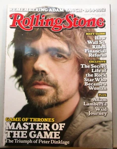 ROLLING STONE Peter Dinklage The Triumph Of Peter D. May 24, 2012 Issue 1157 - Picture 1 of 2