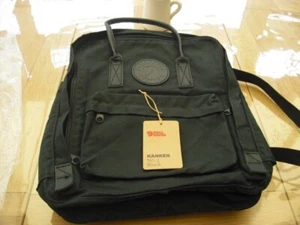Fjallraven Kanken Unisex black backpack - Picture 1 of 9