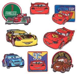 Aufnäher Bügelbild Cars 2 Disney Kinder Patch Flicken Applikation Aufbügler - Bild 1 von 11