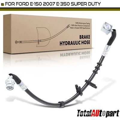 Manguera hidráulica de freno para Ford E-350 E-450 Super Duty E-150 E-250 delantera izquierda Foto 1 de 4