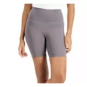 Pantalones cortos de motociclista INC International Concepts gris liso, talla XXXL - Imagen 1 de 5