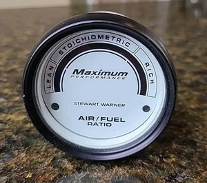 Jauge de rapport air/carburant Stewart Warner performance maximale 113229 2" GUC - Photo 1/5