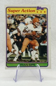 Brian Sipe 1981 Topps Chewing Gum Super Action #486 Cleveland Browns - Picture 1 of 2