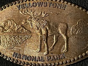 Centavo alargado Zc Parque Nacional de Yellowstone #072588 - Imagen 1 de 2