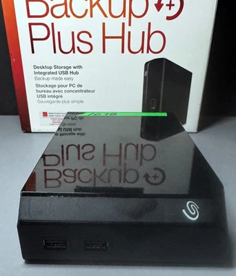 Seagate Backup Plus Hub 10TB External Hard Drive  – USB 3.0 - Image 1 of 4