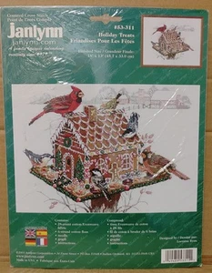 Janlynn HOLIDAY GOLOSINAS Kit Punto de Cruz Contado Cardinal Gingerbread House - Imagen 1 de 2