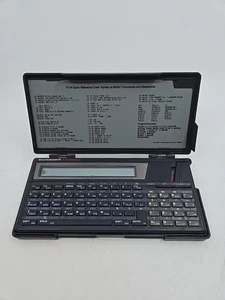 Texas Instruments TI-74 BASICALC Calculator with Outer Case 1985 Tested Working - Picture 1 of 5