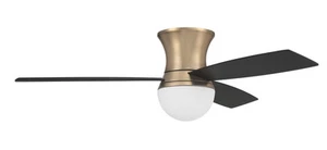 Craftmade DBK52SB3 Daybreak LED Ceiling Fan -Satin Brass - Picture 1 of 1
