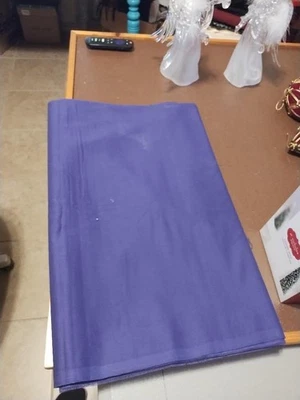 Tela artesanal de costura para acolchado de tela ancha de algodón púrpura 44" X 6 yardas Foto 1 de 2