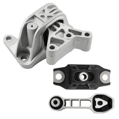 3 Engine Motor & Automatic Trans Mount Set For Fiat 500 L4 1.4L 12-18 9893 9895 - Image 1 of 4
