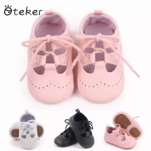 Scarpe culla principessa neonato bambina pantofole casual primo passo allenatore - Foto 1 di 16