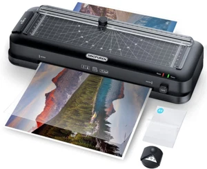 Laminator Machine, 9-Inch Thermal Laminator, Personal 3-In-1 Desktop Laminating - Picture 1 of 7