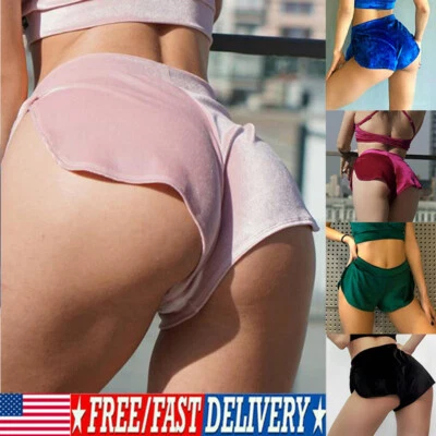 Sexy Women Sports Shorts Yoga Casual Gym Lady Jogging Lounge Summer Beach Pant Э - Image 1 of 4